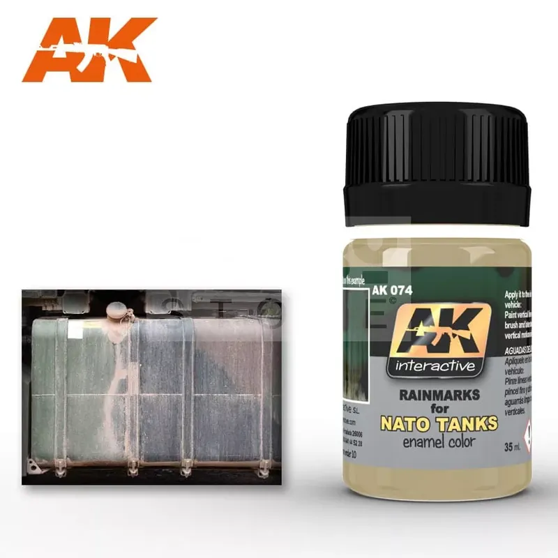 Kedvezményes ár AK-Interactive RAIN MARKS FOR NATO TANKS 35 ml AK074