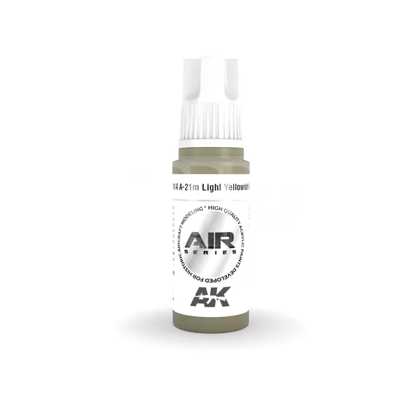 AK-Interactive Acrylics 3rd generation A-21m Light Yellowish Brown AIR SERIES akrilfesték AK11914 Kiárusítás