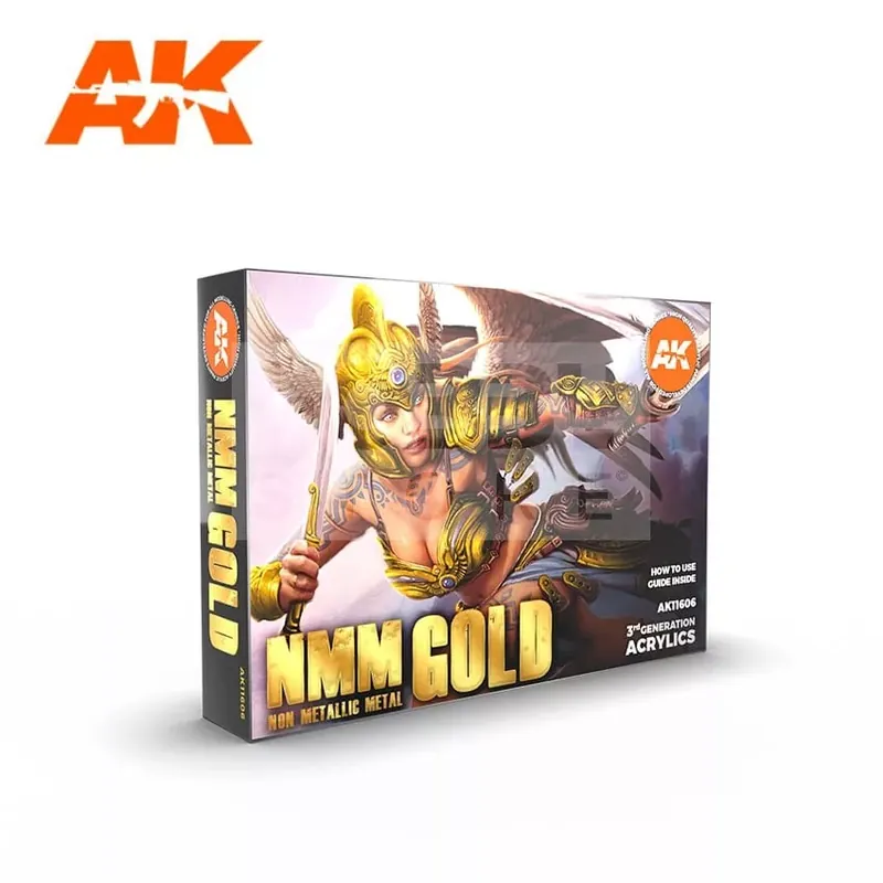 AK Interactive NMM (NON METALLIC METAL) GOLD festék szett AK11606 Prémium