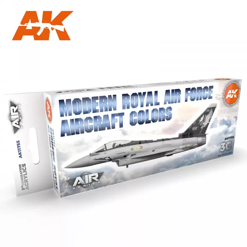 Szuper ajánlat AK Interactive Modern Royal Air Force Aircraft Colors festék szett AK11755
