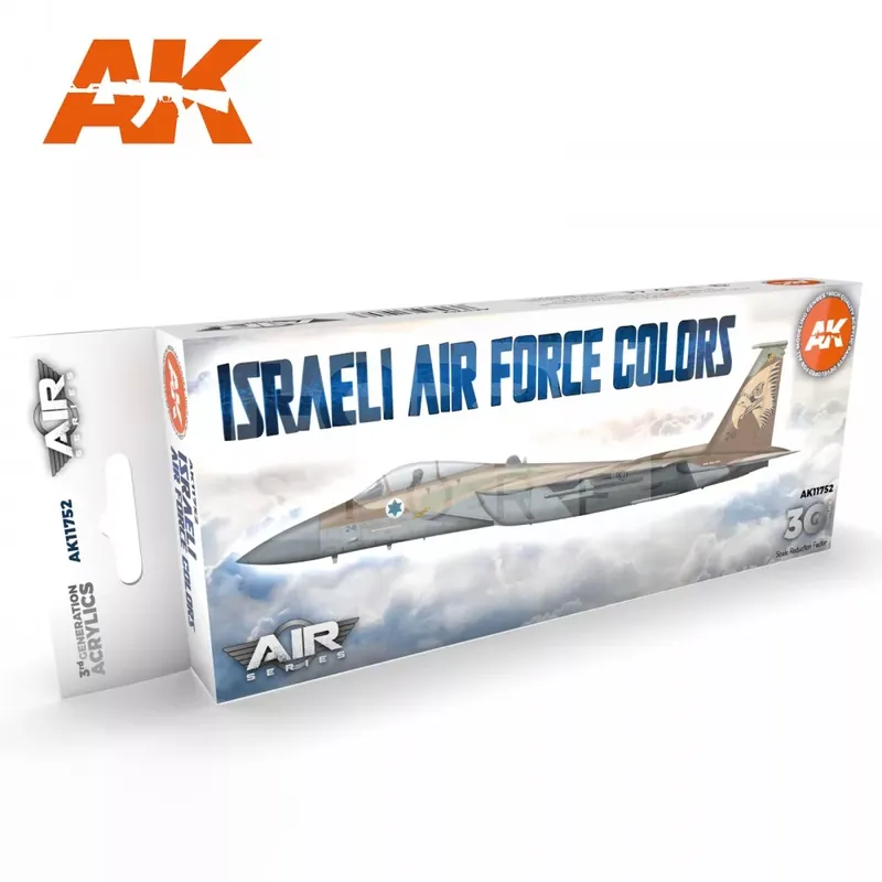 AK Interactive Israeli Air Force Colors festék szett AK11752 Alacsony ár
