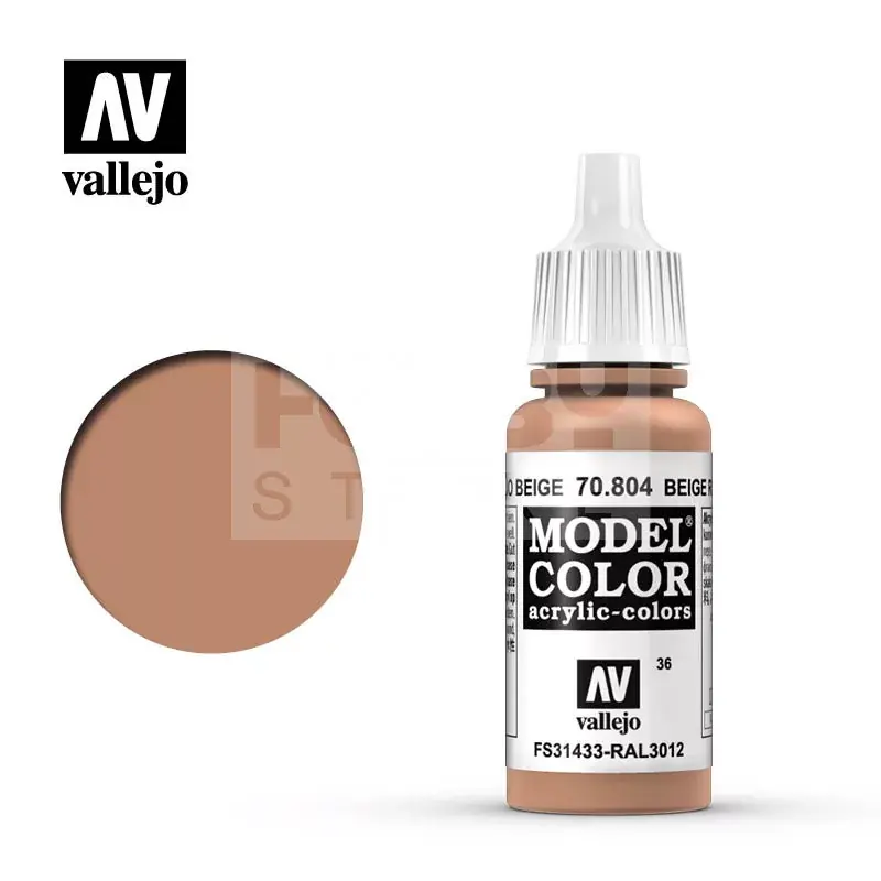 Népszerű Vallejo Model Color Beige Red akrilfesték 70804