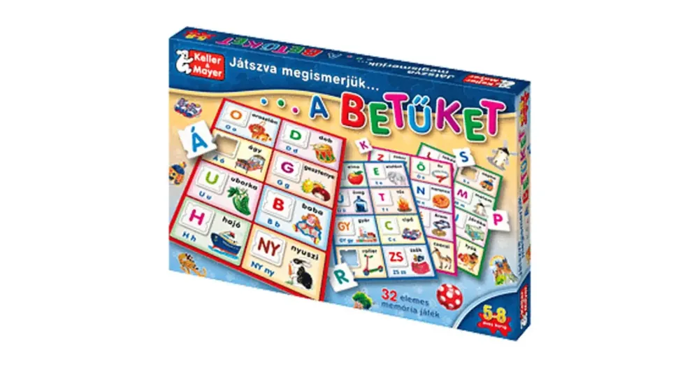 Ajánlat Játszva megismerjük a betűket társasjáték