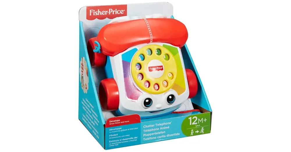 Biztonságos fizetés Fisher-Price Fecsegő telefon