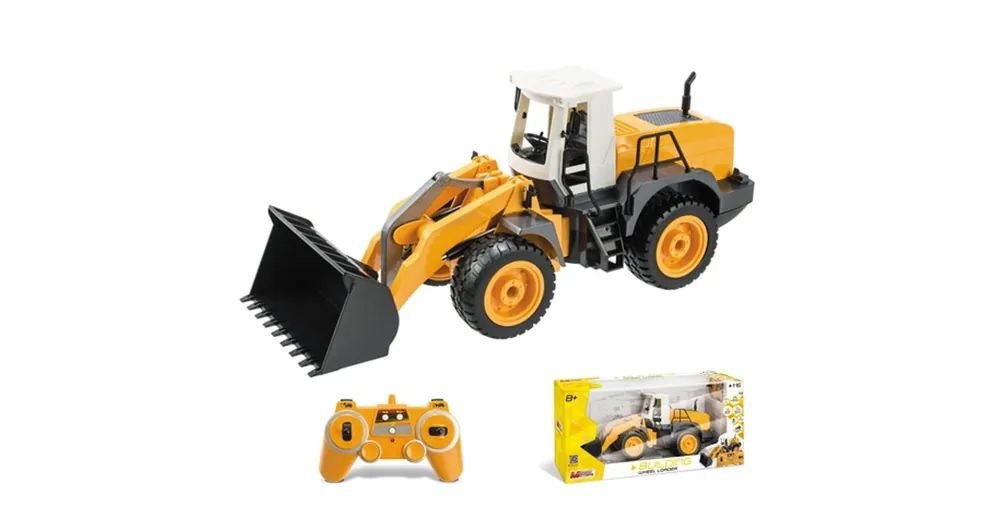 Legkelendőbb RC Homlokrakodó távírányítós munkagép 1 16 – Mondo Motors