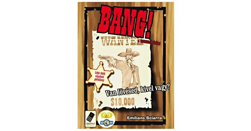 Bang! a vadnyugat társasjátéka Vásárlói kedvenc