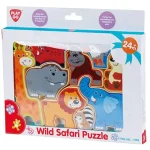 Szuper akció Playgo Vadállatok formapuzzle