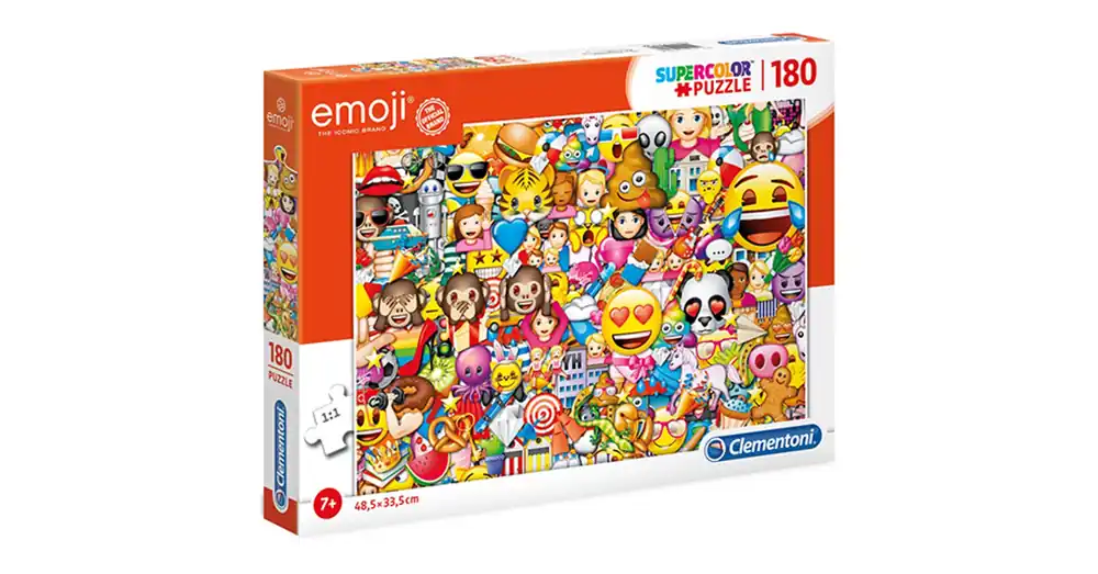 Emojik Supercolor puzzle 180 db-os – Clementoni Vásárlói kedvenc