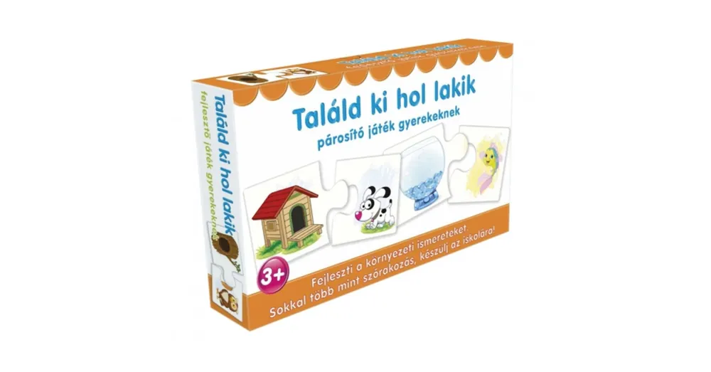 Olcsóbb Találd ki hol lakik párosító játék