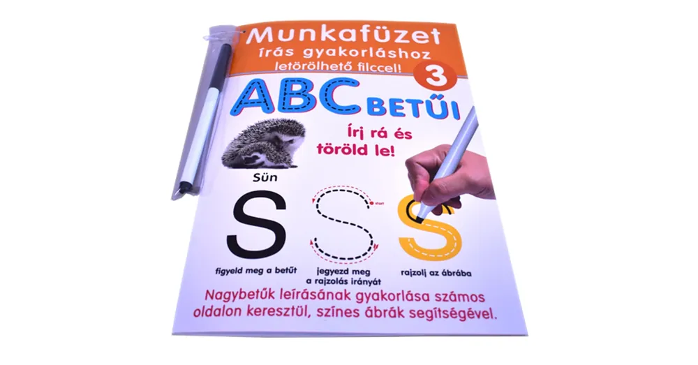 Outlet ABC betűi gyakorló munkafüzet – D-Toys