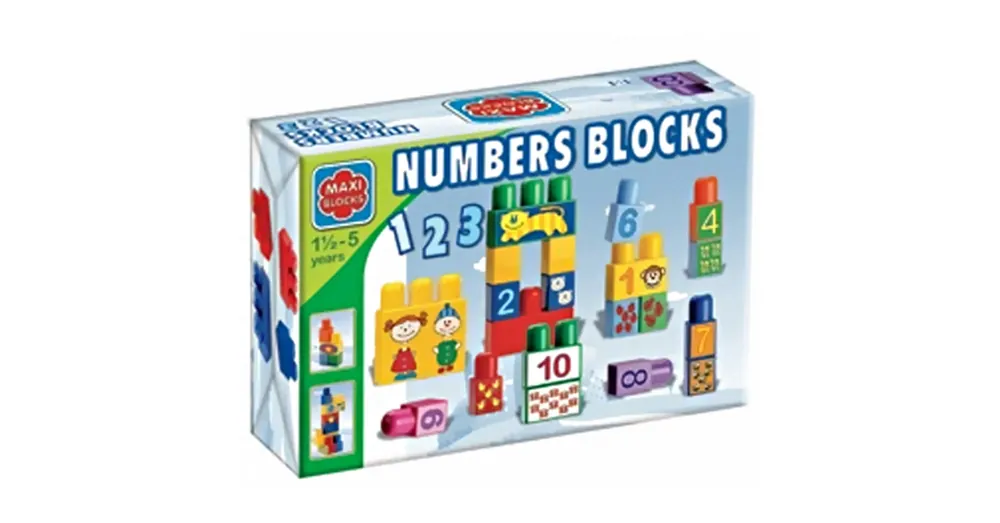 Kedvezményes ár Maxi Blocks figurás számoló kockák – D-Toys
