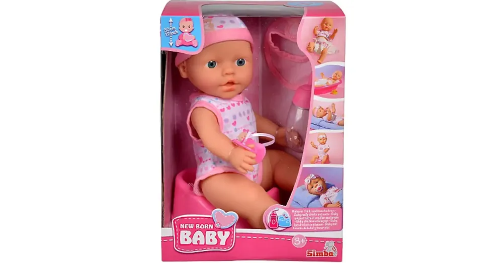 New Born pisilős baba kiegészítőkkel – Simba Toys Kihagyhatatlan ajánlat
