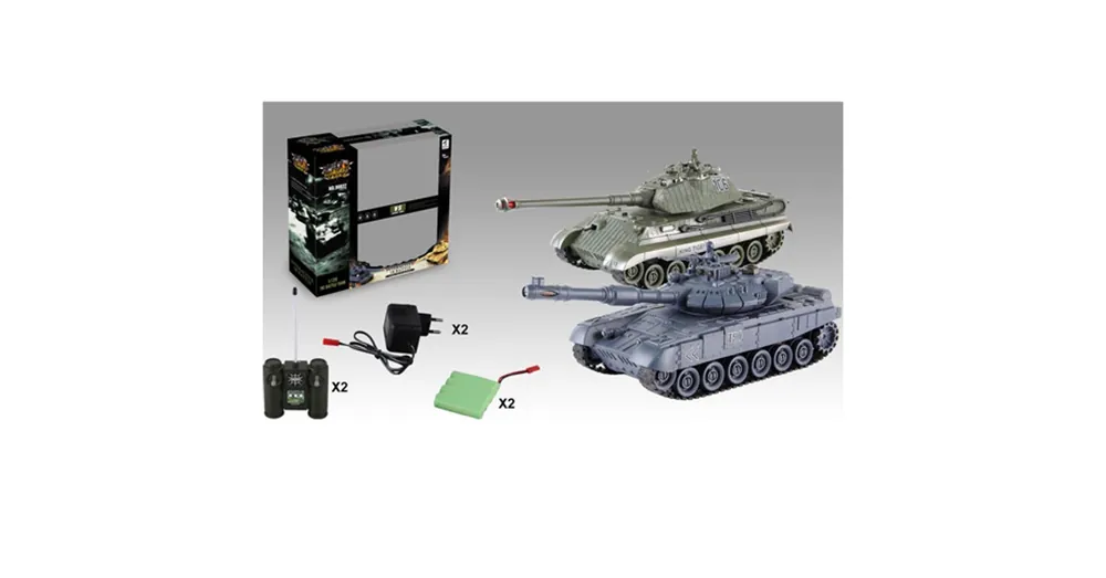 Outlet RC távirányítós tank kétféle változatban 1/28 2,4 GHz