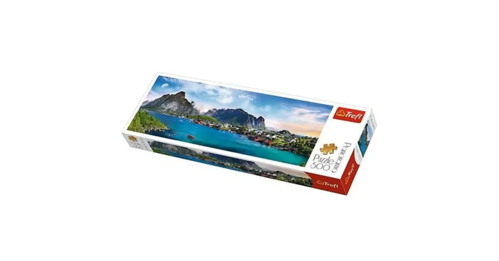 Lofoten, Norvégia Panoráma puzzle 500 db-os – Trefl Vedd meg online