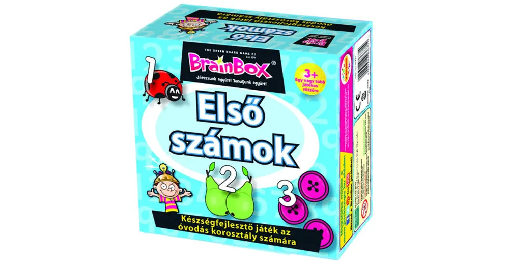 Gyors kiszállítás Brainbox Első számok társasjáték