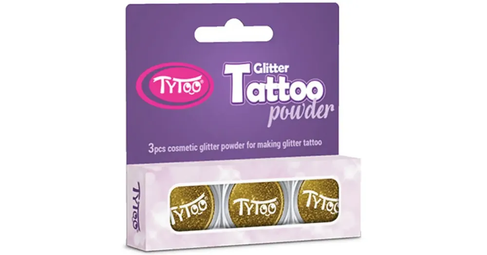 TyToo Arany színű csillámpor szett 3×2,5ml Vedd meg online