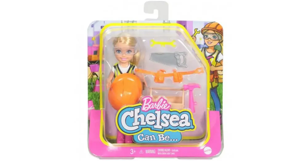 Barbie Chelsea építész karrierbaba 15 cm – Mattel Vásárlói kedvenc