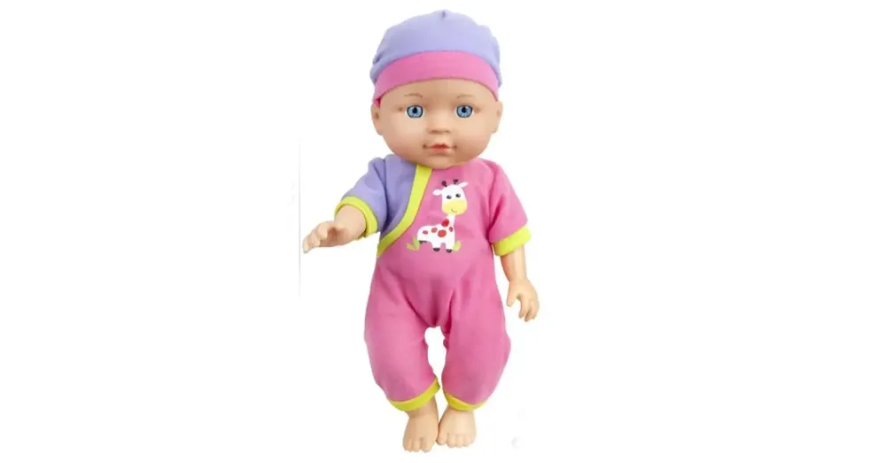 Pizsamás baba etetőszékkel és kiegészítőkkel 29 cm-es Gyors szállítás