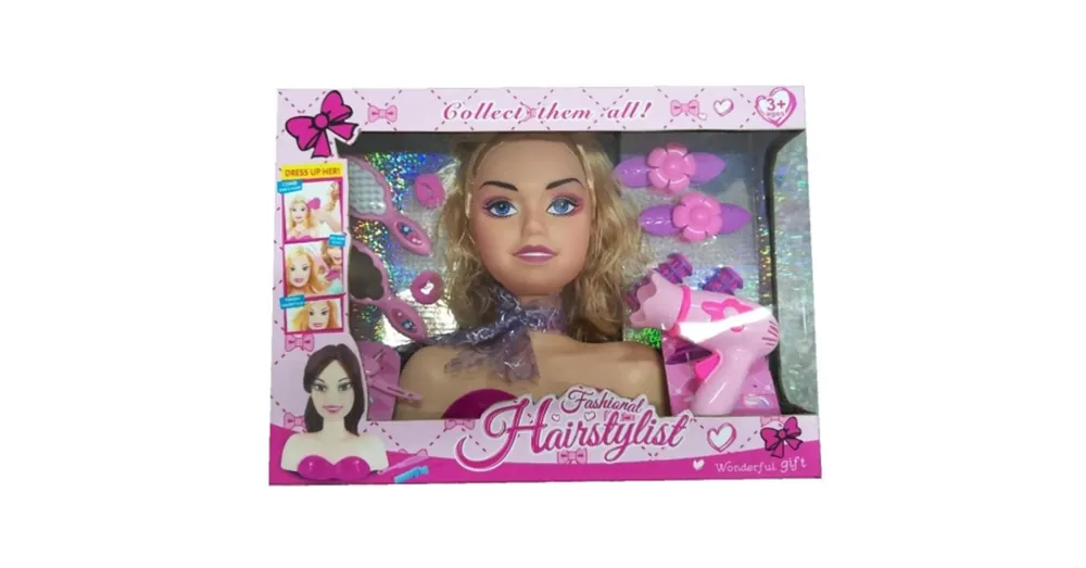 HairStylist fodrászolható és sminkelhető babafej Ajánlat