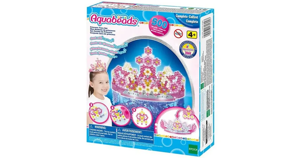 AquaBeads 3D Hercegnő tiara készítő szett Legnépszerűbb