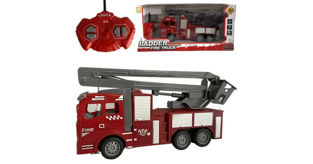 RC Távirányítós emelőkosaras tűzoltósági autó 1/36 Ne maradj le