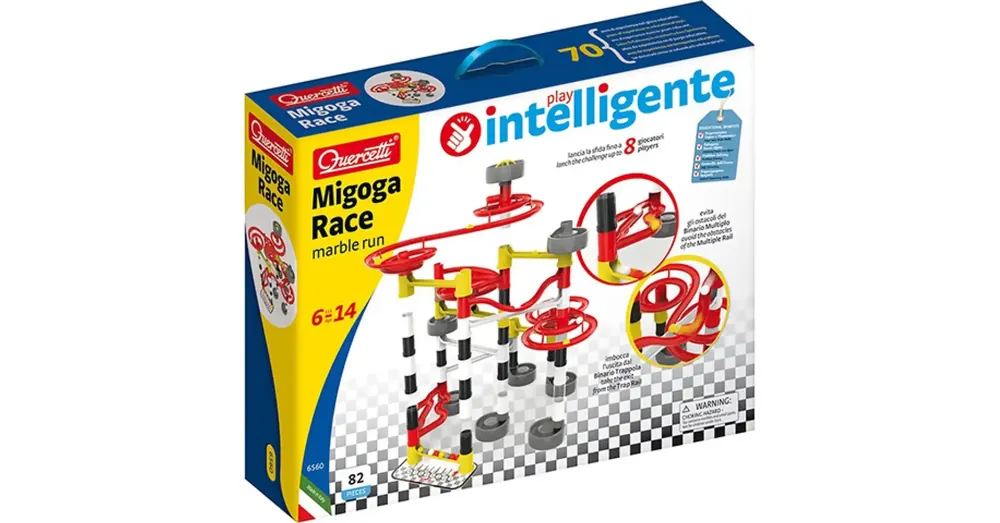 Árcsökkenés Quercetti Migoga Race golyópálya készlet 82 db-os