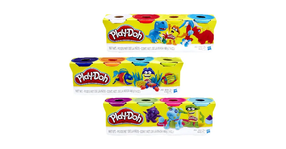 Play-Doh 4 tégely színes gyurma – Hasbro Különleges ajánlat