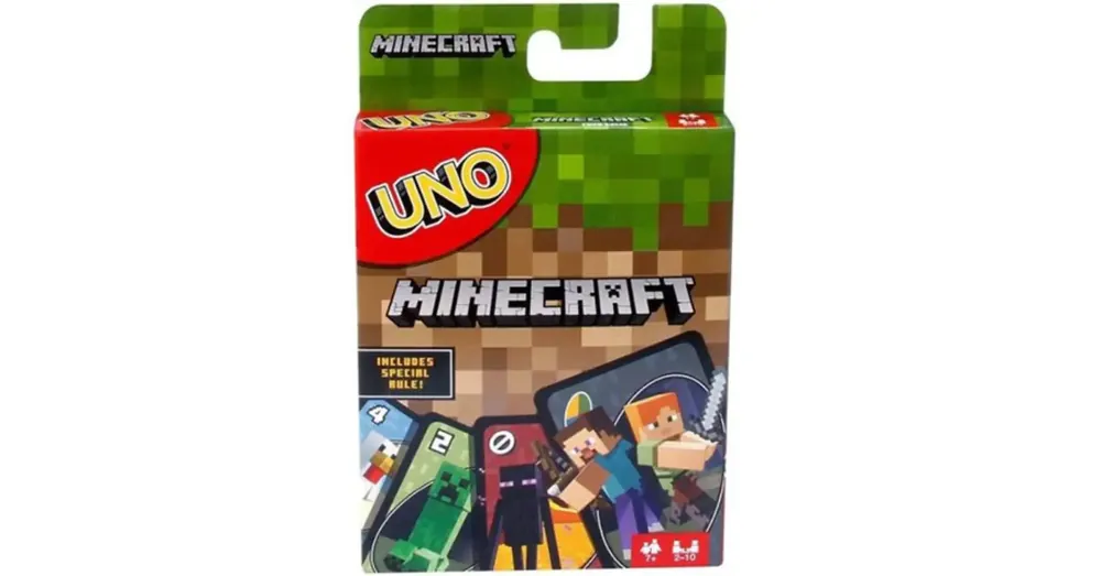 Minecraft UNO kártyajáték – Mattel Kedvezmény