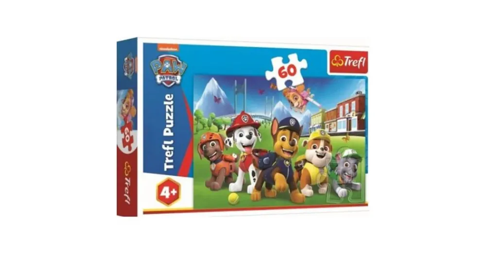 Kihagyhatatlan ajánlat Mancs őrjárat A csapat a kertben 60 db-os puzzle – Trefl