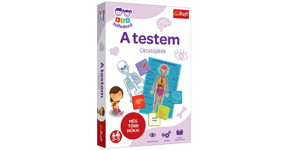 Vedd meg online Kis felfedező A testem oktatójáték – Trefl