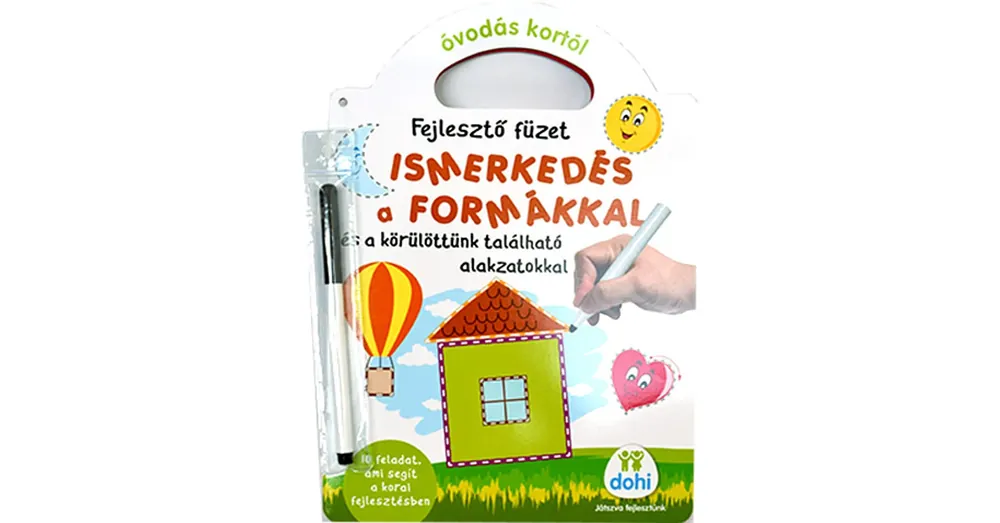 Fejlesztő füzet – Formák – D-Toys Különleges ajánlat