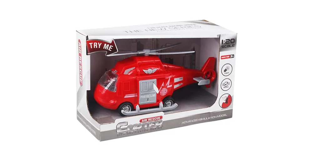 Nézd meg most Lendkerekes légimentő helikopter fénnyel és hanggal 1/20