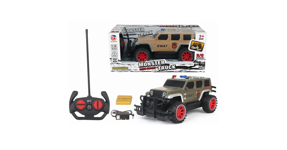 RC SWAT távirányítós terepjáró négy funkcióval 1/18 Szezonális akció