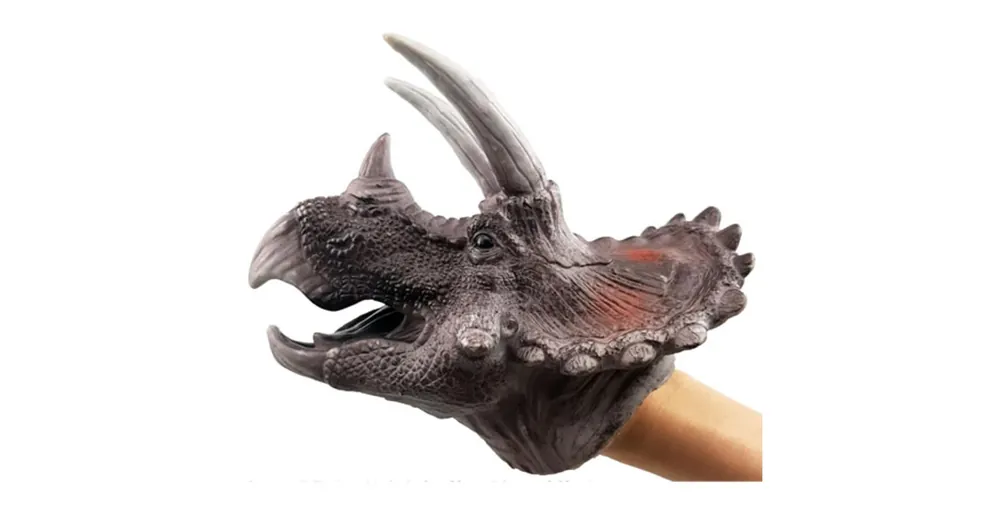 Különleges ajánlat Triceratops dinoszaurusz kézbáb