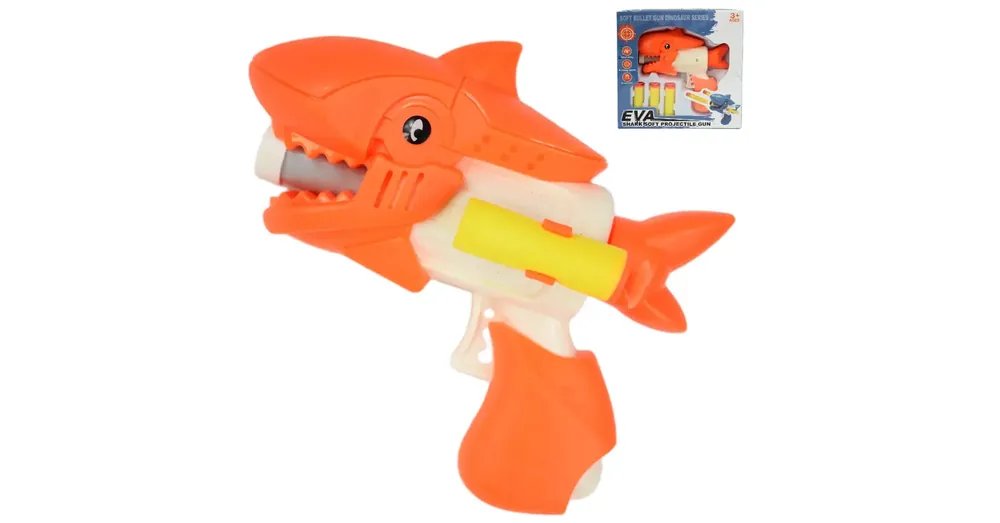 Végkiárusítás Shark Attack szivacslövő fegyver kétféle változatban