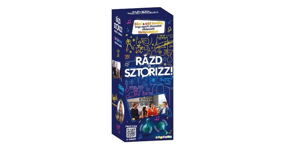 Rendeld meg most Rázd és sztorizz! társasjáték
