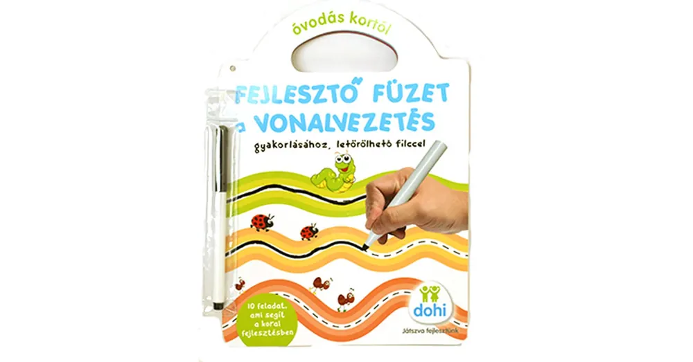 Fejlesztő füzet – Vonalvezetés – D-Toys Legnépszerűbb