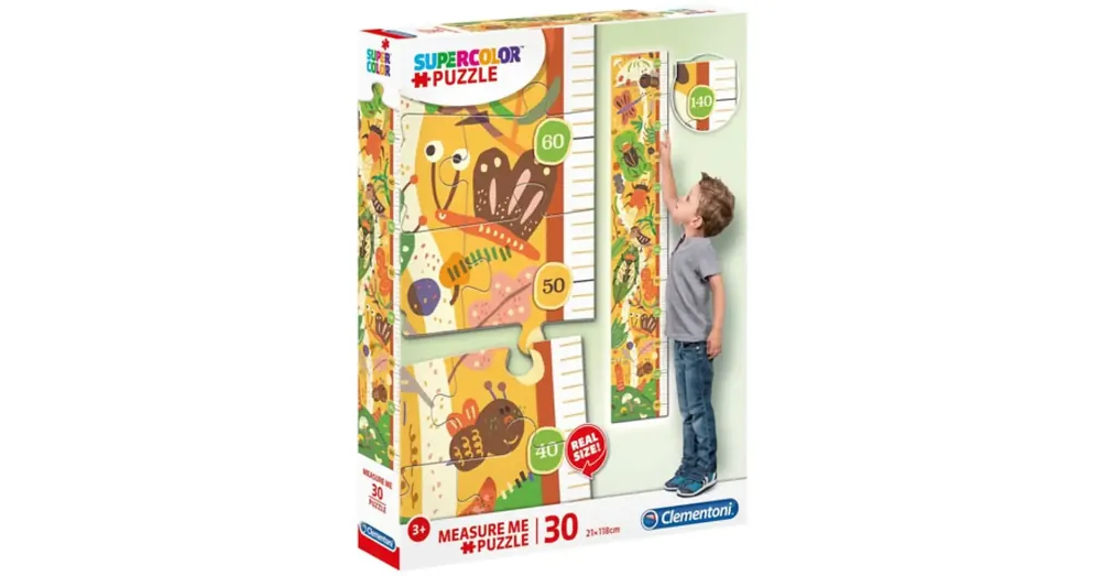 Expressz szállítás Rovarok fali mérce 30 db-os puzzle – Clementoni