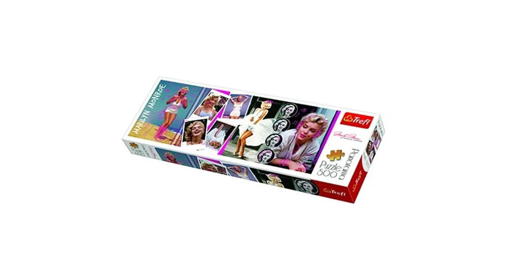 Marilyn Monroe montázs 500 db-os panoráma puzzle – Trefl Árcsökkenés