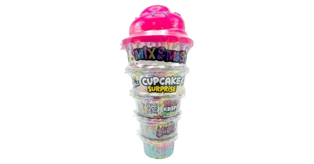 Végkiárusítás Compound Kings Keverd és kavard illatos cupcake slime meglepetéssel