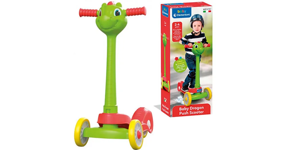 Kedvezményes ár Sárkányos háromkerekű roller 2–4 éveseknek – Clementoni Baby