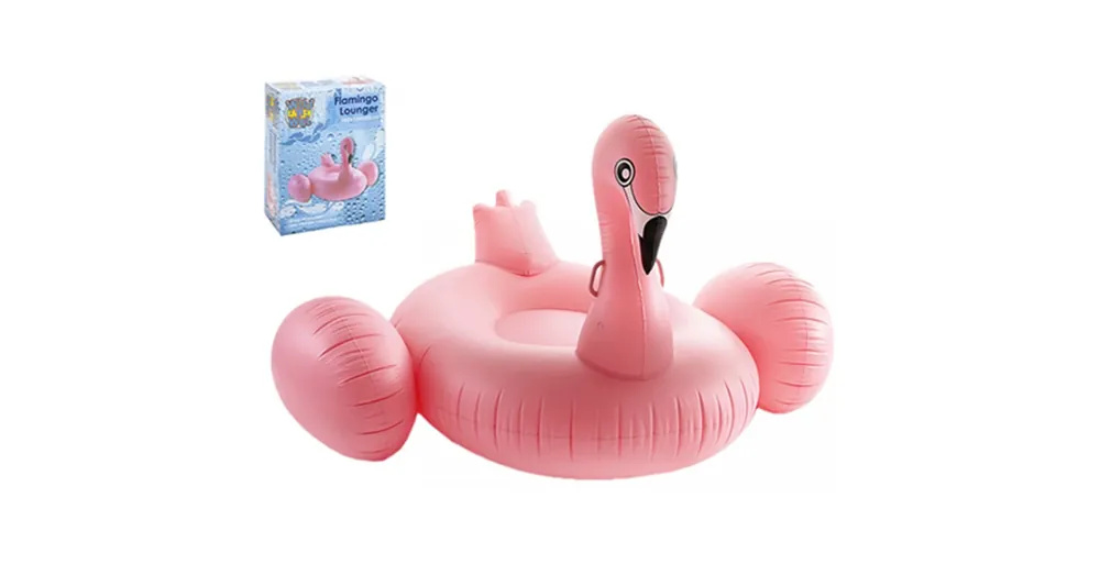 Flamingó felfújható úszósziget 150×154×95 cm Gyors szállítás
