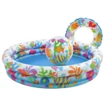Korlátozott ajánlat Fishbowl medence szett 132×28 cm – Intex