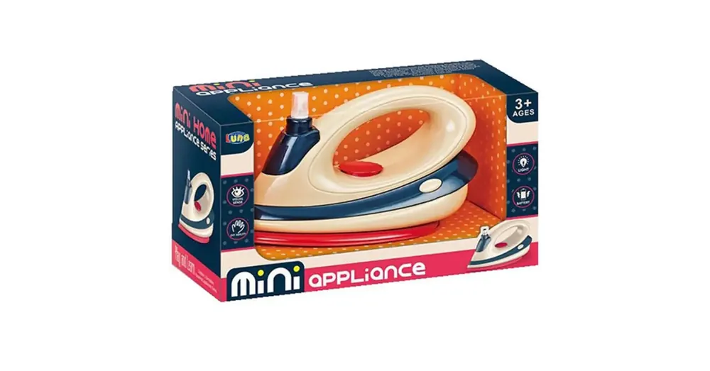 Kedvezményes ár Mini Appliance játék vasaló fénnyel