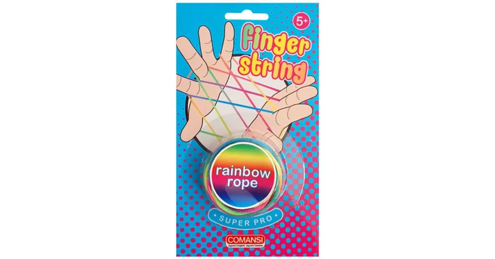 Finger String szivárvány színű gumimadzag Expressz szállítás