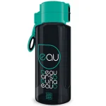 Vásárlói kedvenc Ars Una Fekete-zöld kulacs fogóval 650ml
