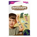 TyToo Dinoszauruszos tetoválás matrica szett 40 db-os Szuper akció