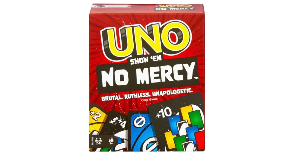 Népszerű UNO Nincs kegyelem kártyajáték – Mattel