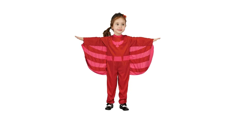 Piros szuperhős lány jelmez - 98-104 cm Akció
