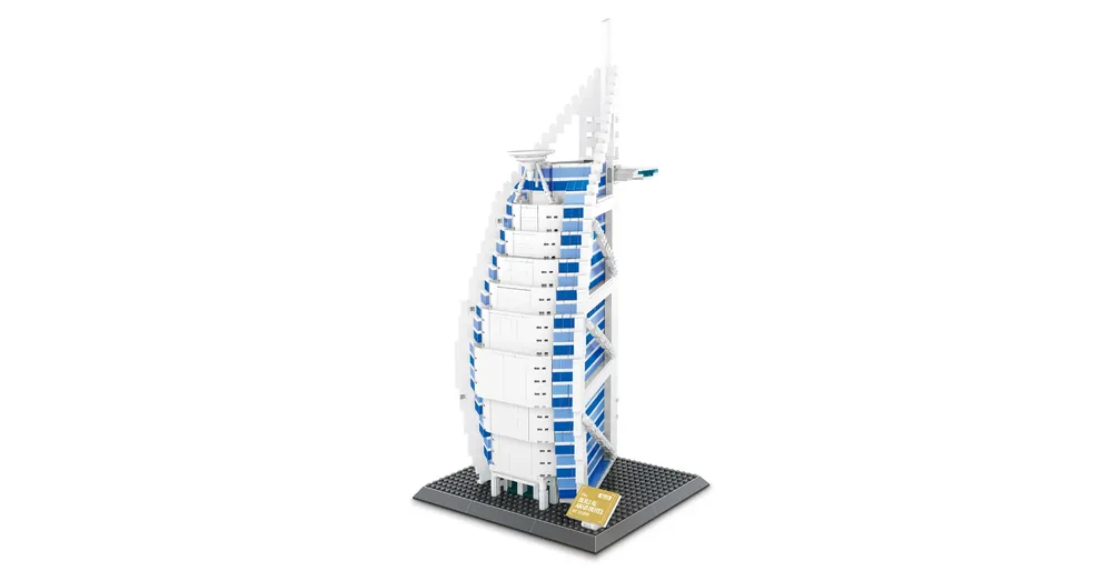WANGE® 5220 építőjáték 1366 db építőkocka Burj Al Arab Hotel – Dubai Különleges ajánlat